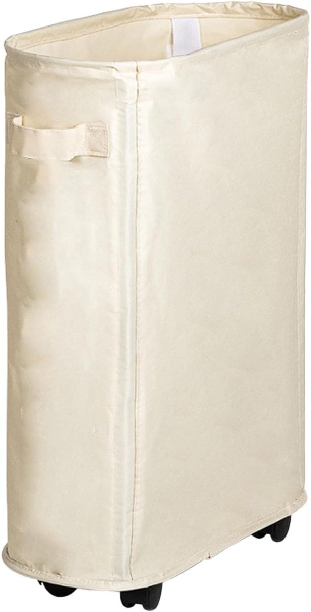 Opbergmand Yogamat - Sport organizer - Sportspullen opbergen - Met verplaatsbare wielen - 42 x 20 x 4 cm - Zwart — afbeelding 5