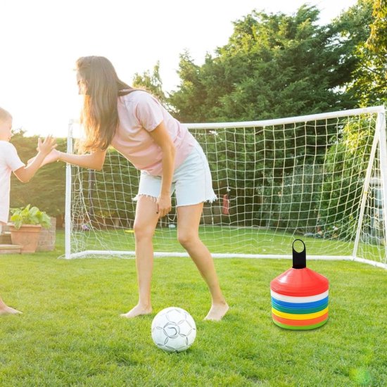 Trainingsschijf Houder - Kegel Opberger - Sportveld Organisatie - Lichtgewicht Ontwerp - 19.8 cm - Niet gespecificeerd — afbeelding 5
