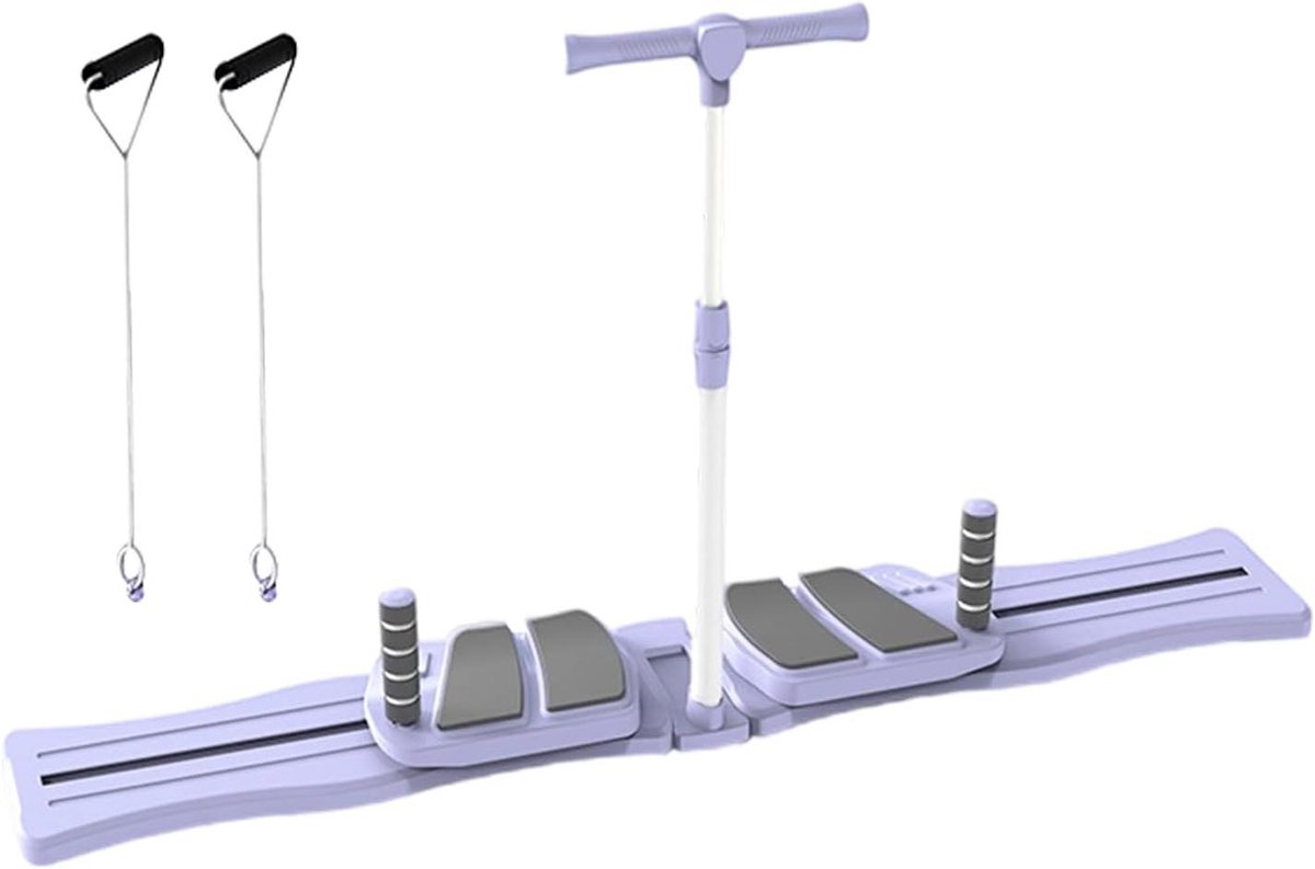 Pilates Board - Reformer Trainingsboard - Lichaamsvorming - Soepel en Stil - 75 cm - Paars