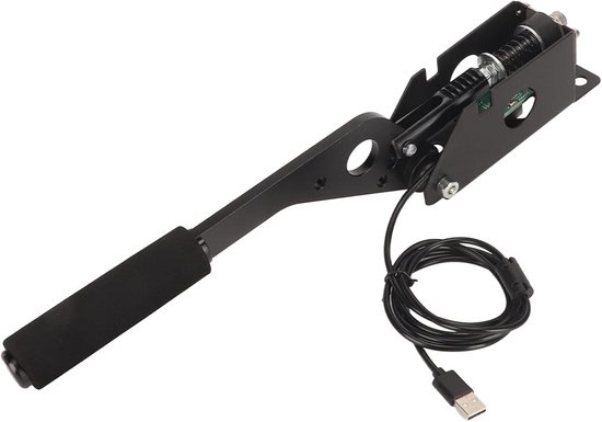 USB Handrem - Sim Racing - Games Besturen - 64 Bit Technologie - 130cm Kabel - Zwart — afbeelding 3