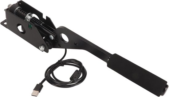 USB Handrem - Sim Racing - Games Besturen - 64 Bit Technologie - 130cm Kabel - Zwart — afbeelding 4