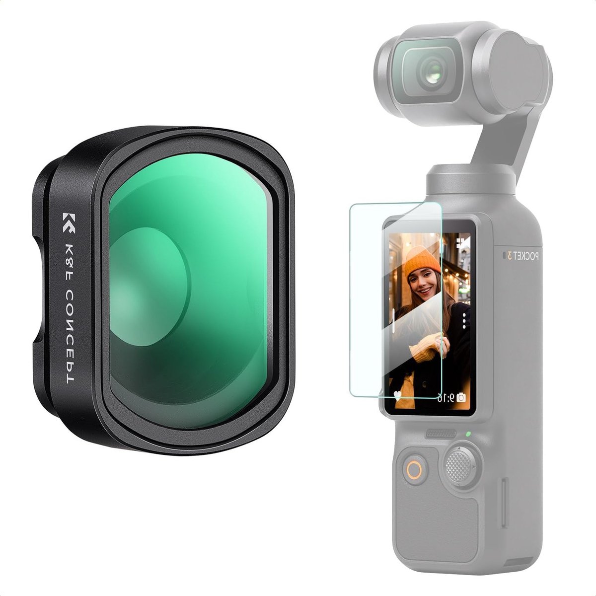 10X Close Up Macro Lens Filter voor DJI Osmo Pocket 3 - Magnetisch Macrofilter voor Nauwkeurige Macro-opnamen en Creatieve Fotografie