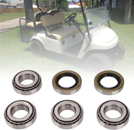 Allecto - Voornaaflager en oliekit - Premium kwaliteit - Onderdeel voor golftrolley - Duurzaam en betrouwbaar van Merkloos — afbeelding 3