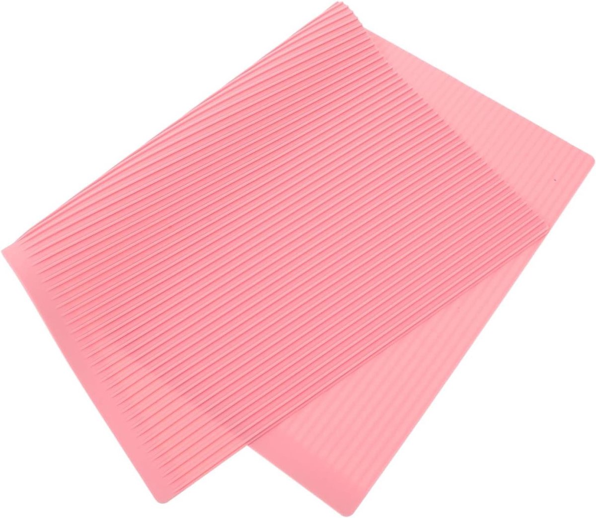 Koelkast Voering - Koelkastmat Antislip - Koelkast Organiseren - Gegroefd Lekvrij Ontwerp - 45 x 29.5 cm - Roze