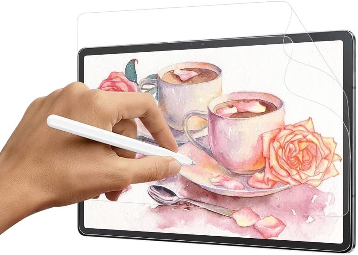Set van 2 Matte Papieren Screenprotectors voor 12.4 Inch Tablets - Perfect voor Tekenen, Schrijven en Notities Maken
