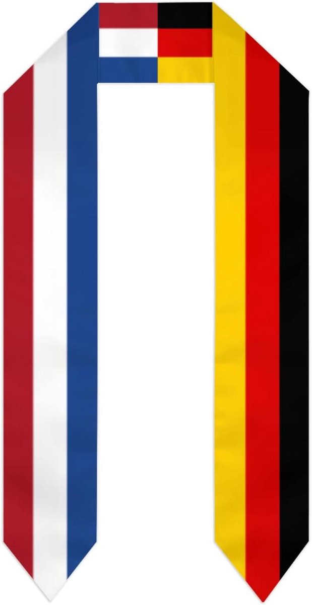 Afstudeer Sjaal - Ceremoniële Stola - Academische Viering - Dubbelzijdig Ontwerp - 19.99 cm - Gemengd