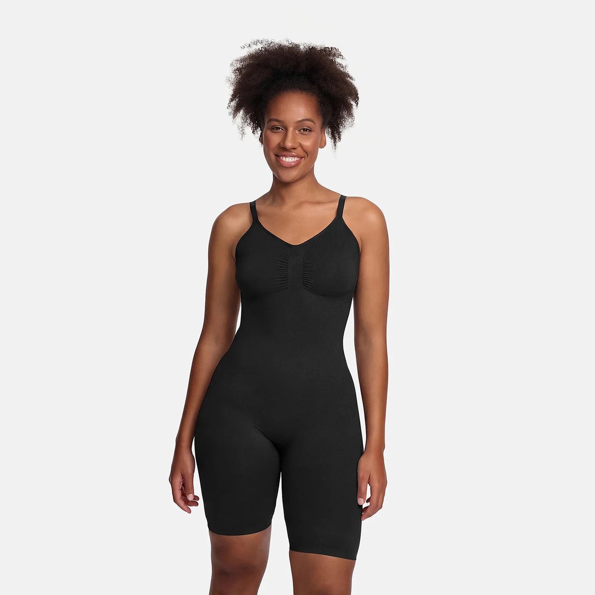 cfab by creamy fabrics Creamy Fabrics - Bodysuit Sculpting Shapewear Shorts - Ademend - Anti-Zweet - Ultra Zacht - Comfortabel - Sculptend - Perfect Voor Dagelijks Gebruik -