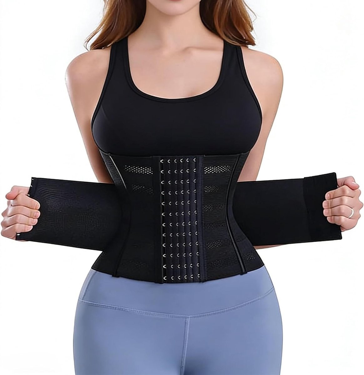 Verstelbare Buikband voor Gewichtsverlies en Slanker Lichaam, Ideaal voor Sport en Postpartum Herstel, Comfortabele Taille Trainer voor een Platter Buikje