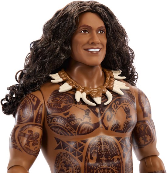 Disney Vaiana Maui Pop met outfit die aan en uit kan en 4 accessoires - Geïnspireerd op live-actionfilm van Disney — afbeelding 3