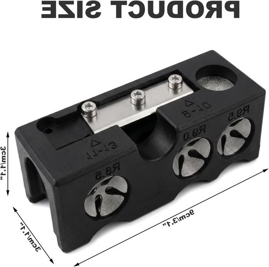 Multifunctioneel 11-in-1 Snooker keu-puntenvorm en reparatiegereedschap, biljartaccessoire voor precisie, draagbaar en handig, 8 x 3 x 3 cm — afbeelding 2
