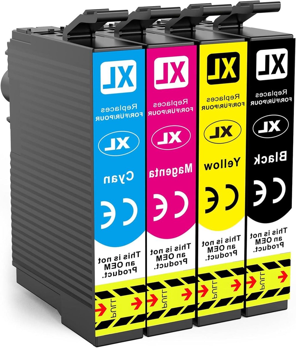 4-pack 604XL inktcartridges multipack compatibel met Epson 604 XL voor Expression Home XP 2200 2205 3200 4200