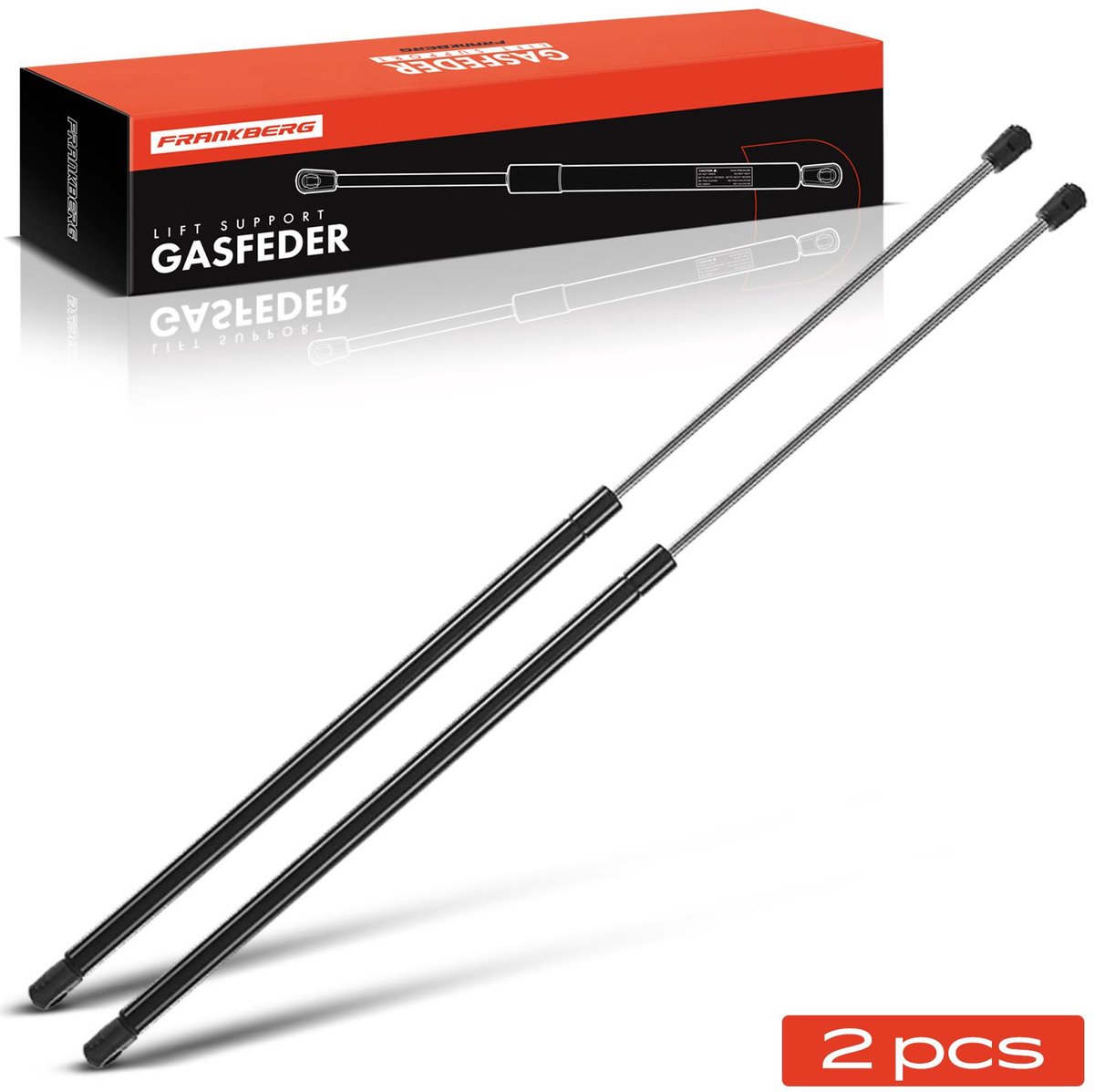 Frankberg 2x gasveer demper achterklep voor Benz Vaneo 414 MPV