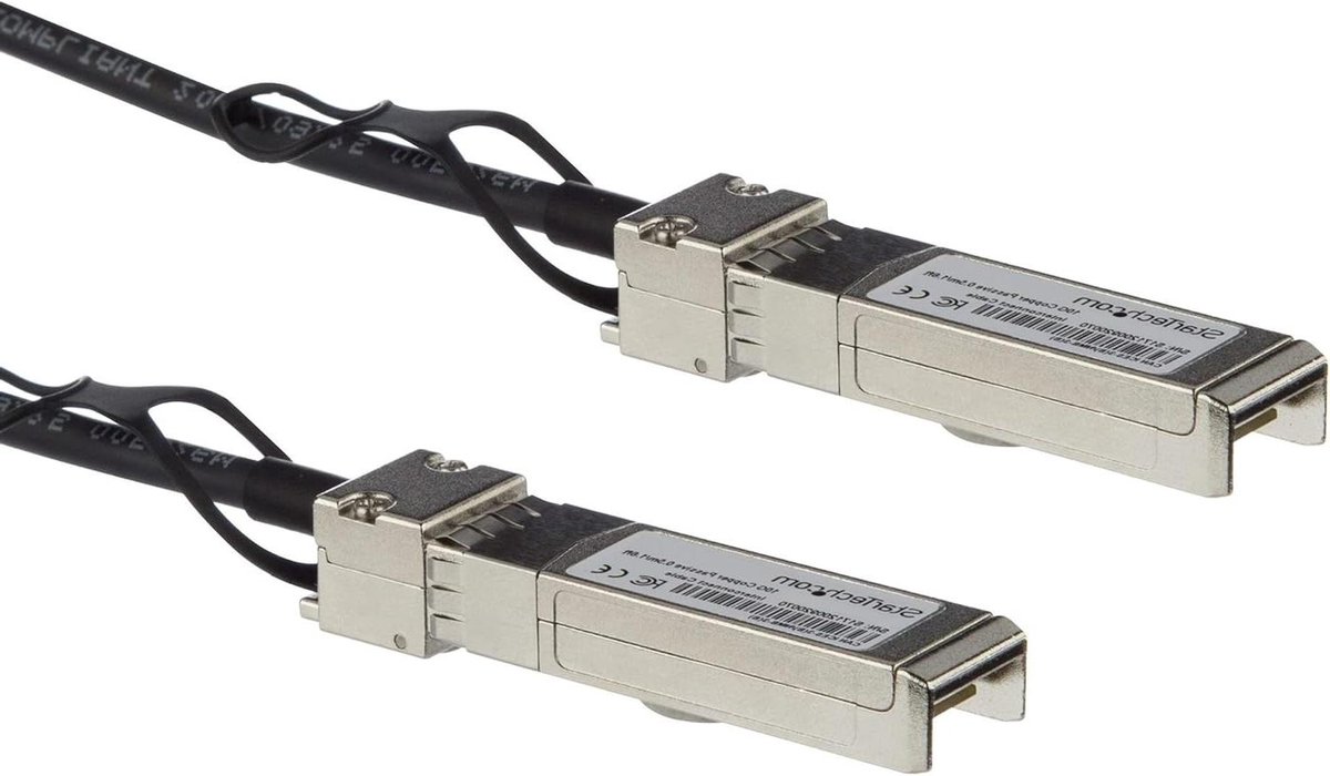DAC Twinax Kabel - SFP+ Kabel Netwerk - 10 Gbps Verbindingen - MSA Conform - 5m - Zwart