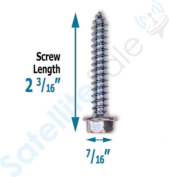 Universele dakpatchkit - Dak reparatie set - Dak lekkages dichten - Weerbestendige afdichting - 6 bouten 3 pads - Verzinkt van Merkloos — afbeelding 5