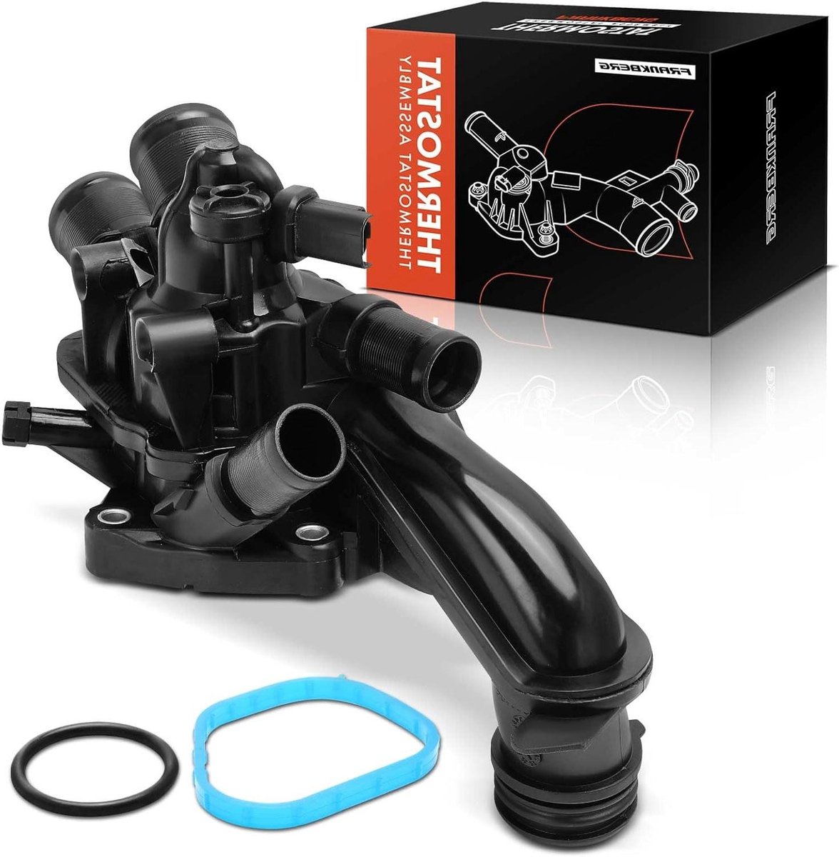 Koelmiddelregelaar Thermostaat - Koelvloeistofregelaar Motor - Motorkoeling Verbeteren - Directe Vervanging - 26 cm - null
