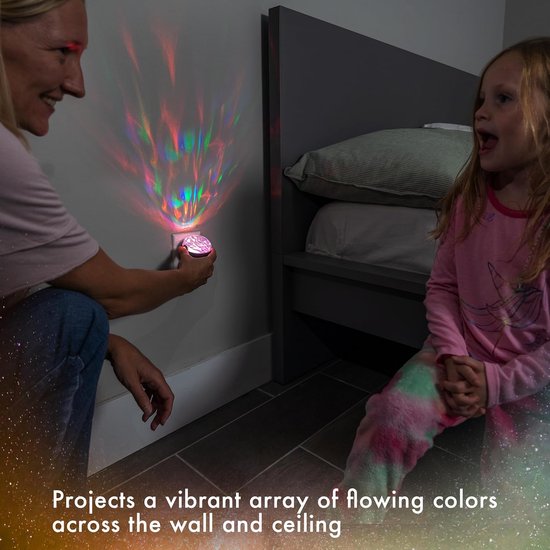 Nachtlampje Projector - Sfeerlicht LED - Ontspannen Slapen - Bewegend Noorderlicht Effect - 120 Volt - Meerkleurig — afbeelding 3