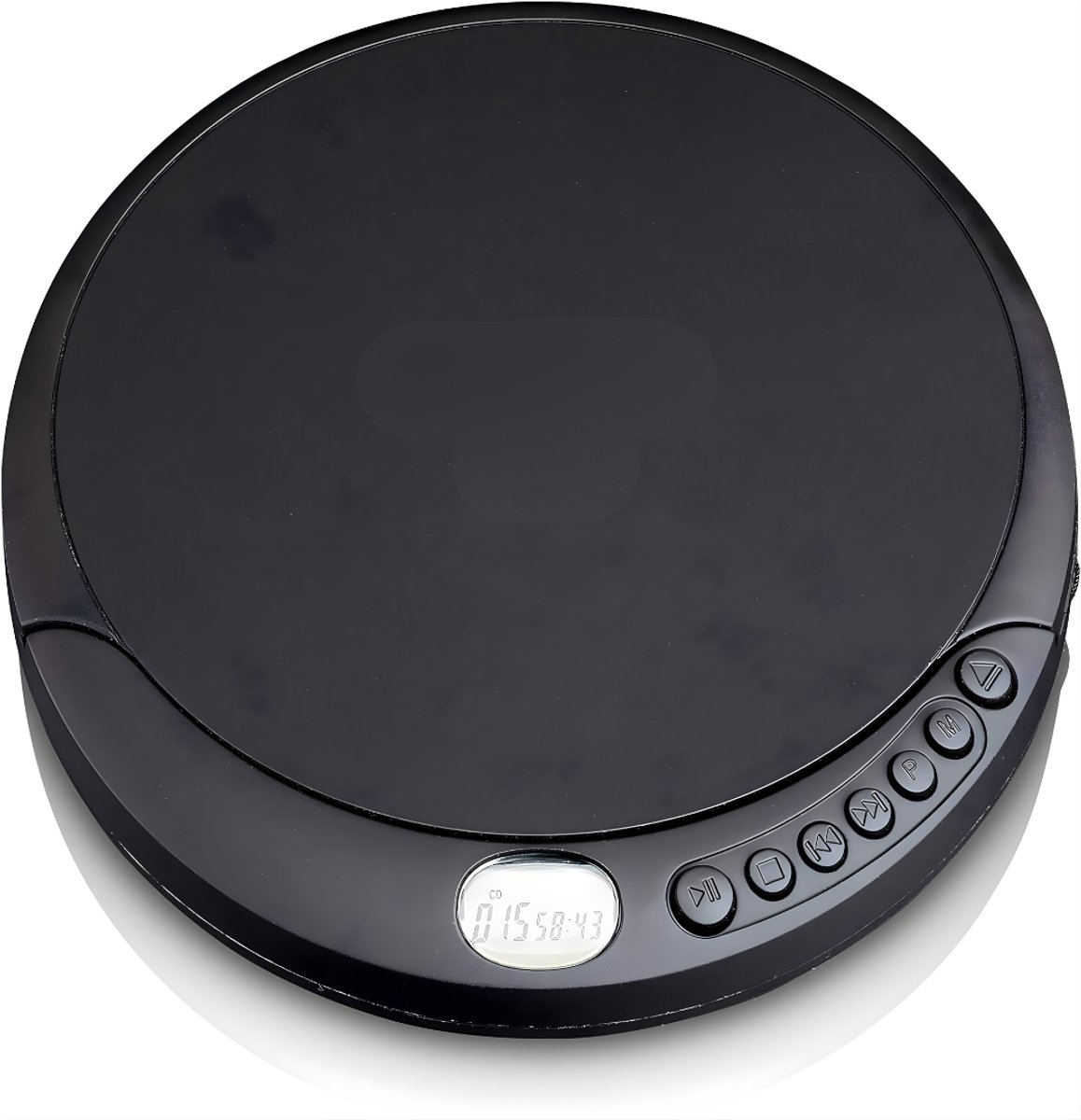 MIRA®CD Speler - Draagbare CD Speler - Portable CD Speler - Zwart - 14cm x 15cm x 2cm; 0.22 kg