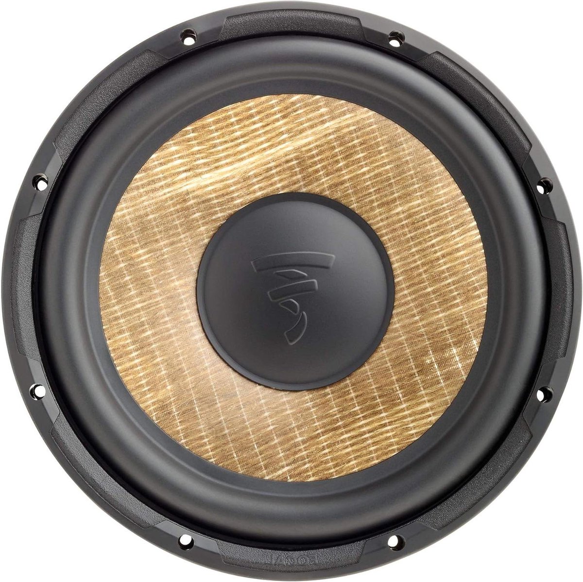 Subwoofer Chassis - Platte subwoofer - Auto Audio - Vlas membraan - 25 cm - Bruin