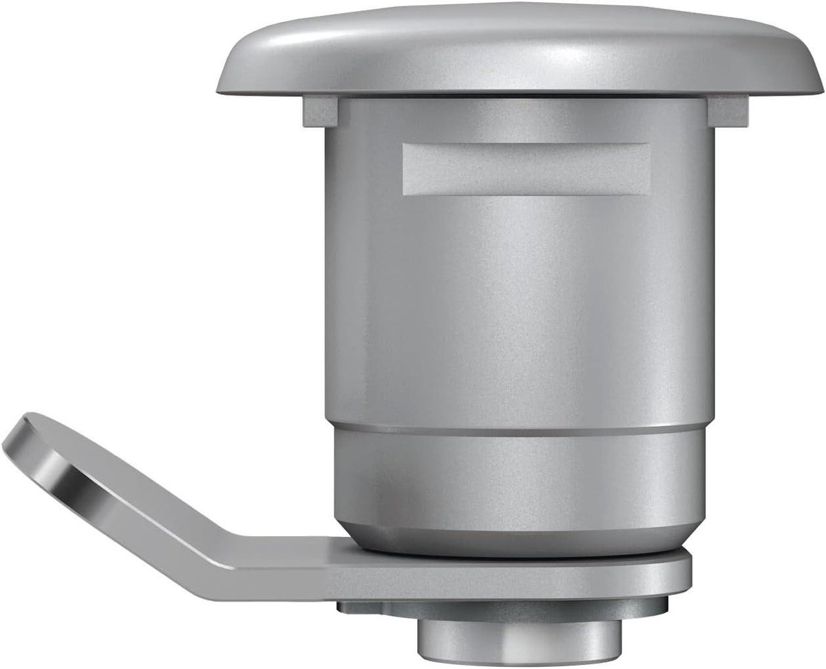 Brievenbusslot - Brievenbus sluiting - Kastdeur Beveiligen - Met Klemveer - 5 x 5 x 5 cm - Metaal