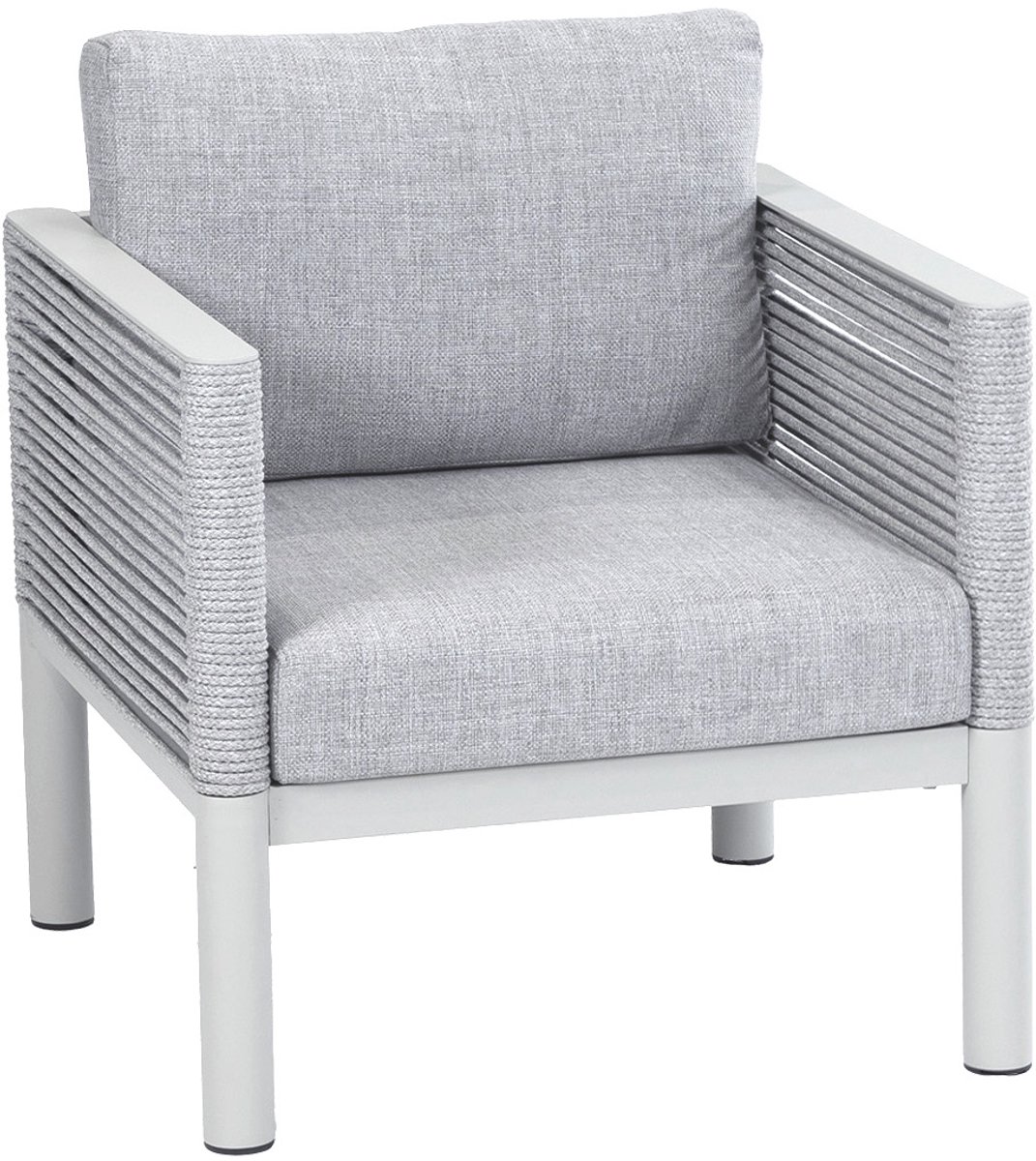 Loungestoel Cuba | Sand | Rope & Aluminium