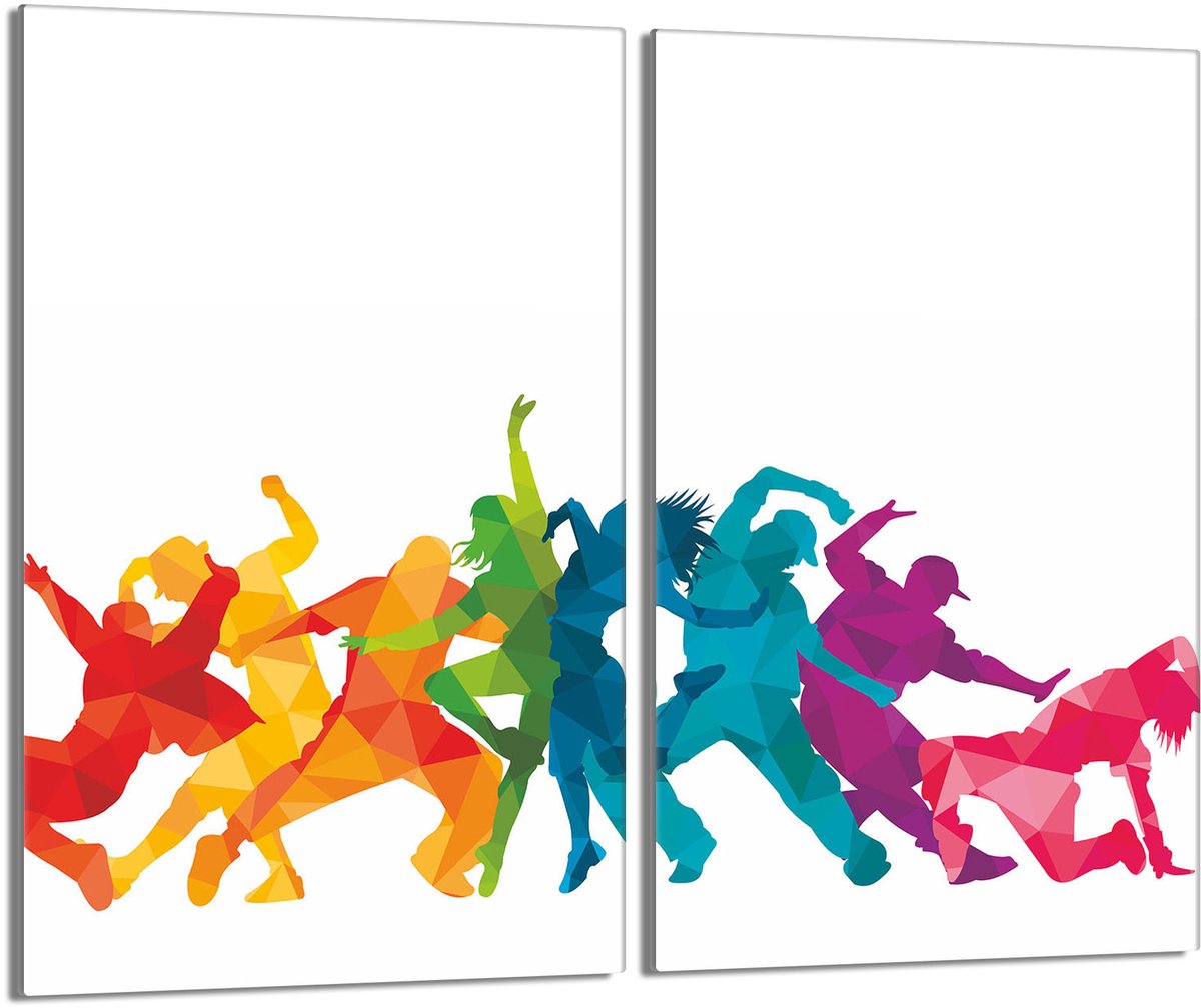 TMK ArtDeko - Snijplank van gehard glas - 2x30x52 cm - Wit
