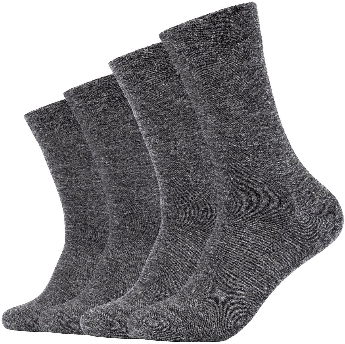 camano, Sokken 4-pack met boord zonder elastische druk, basic sokken dames damessokken, heren herensokken, unisex unisex-sokken sportsokken kousen sport vrije tijd, sneakersokken enkelsokken teensokken katoen halfsokken.