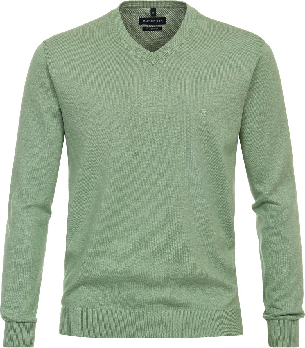 CASA MODA comfort fit trui - groen