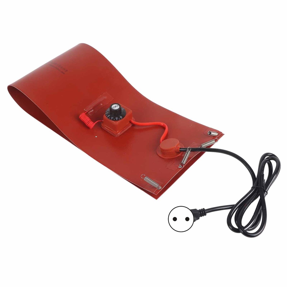 Allecto - Silicone Drum Heating Belt 60L - Elektrische Verwarmingsband met Thermostaat 220V