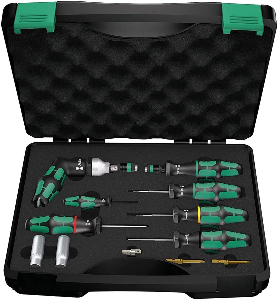 Montageset TPMS - Bandenspanning Set - Bandenspanning Controleren - Vooraf Ingestelde Draaimoment - 12 Delig - Kleur