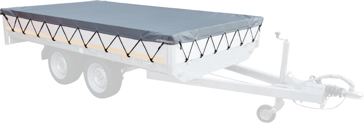 Vlakzeil op maat voor Eduard aanhanger - 330x180 cm - waterdicht – foto 8