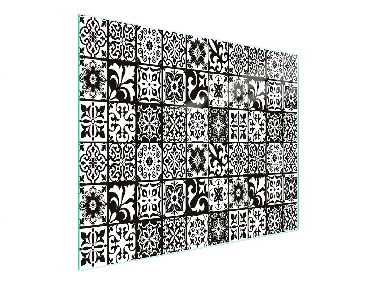 TMK ArtDeko Serie - Mozaïek Glazen Snijplank - 52x30cm - Hittebestendig - UV Print