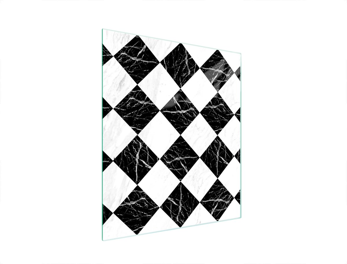 TMK ArtDeko Mozaiëk - Snijplank - 45x52 cm - Glas - Veilig en Hygiënisch