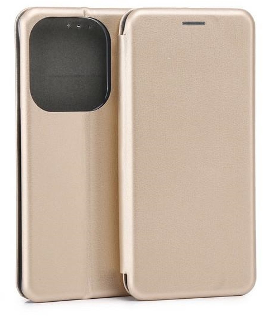 Beline Case Book Magnetisch Tecno Spark Go 2024 goud/goud