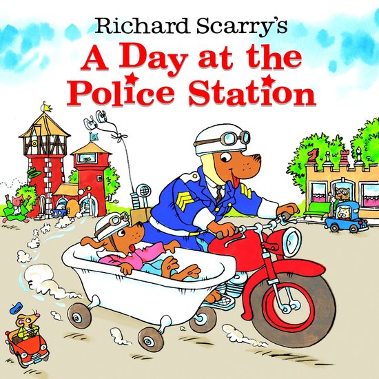 A Day at the Police Station - cover