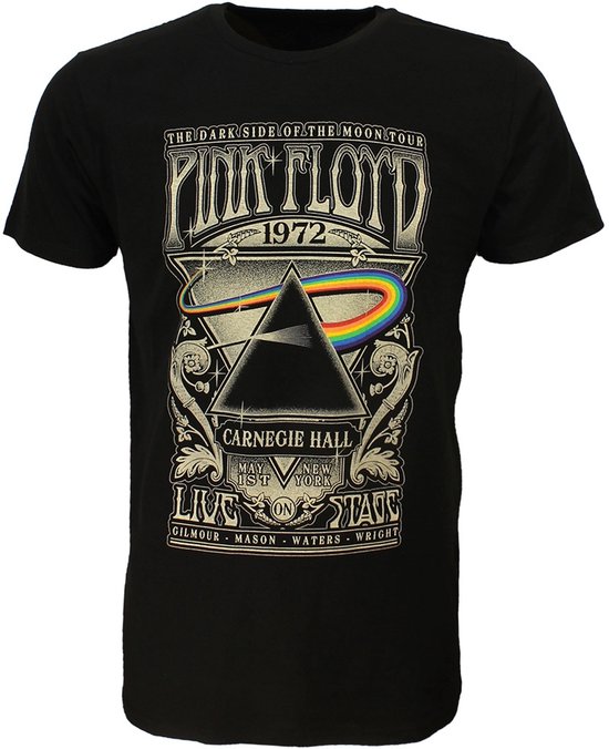 Pink Floyd Carnegie Hall Band T-Shirt - Officiële Merchandise - XS