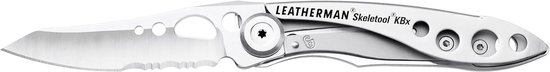 Leatherman Skeletool KBx – veelzijdig combimessen met een geïntegreerde flessenopener, 420HC-roestvrij staal