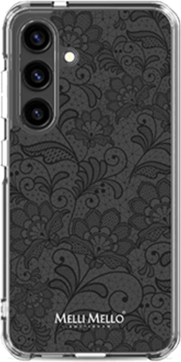 Melli Mello Telefoonhoesje Midnight Lace (Soft Case) - Samsung Galaxy S24
