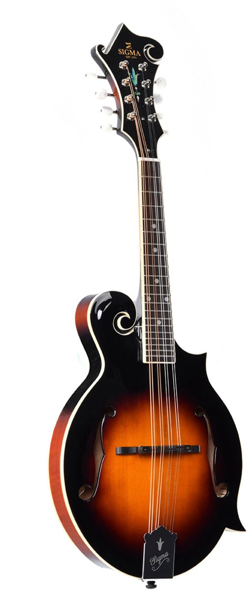 Sigma Guitars MA-6E elektrisch-akoestische F-stijl mandoline met gigbag