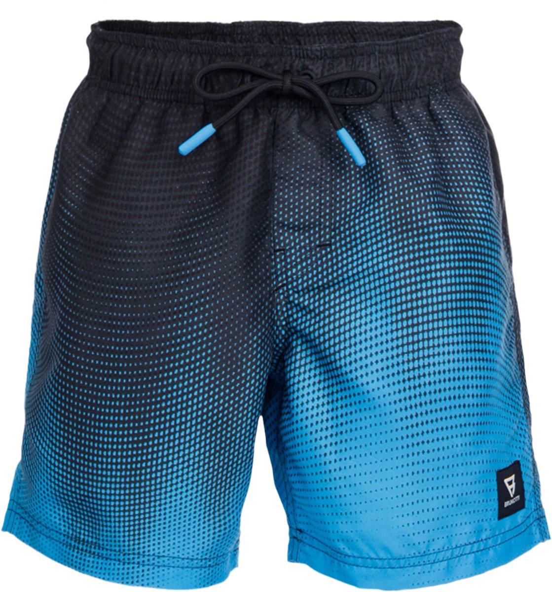 Brunotti Cestery-Panel Print Boys Swim Shorts Kingfisher 164 Blauw