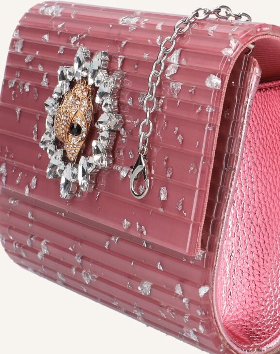 Kurt Geiger London Party Eagle Clutch Clutches Dames - Roze - Maat ONESIZE
