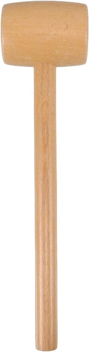 Mini Houten Hamer voor Klussen en Keuken, Handgepolijst Gereedschap voor Eieren en Noten, Ideaal voor DIY Projecten en Creatieve Klussen