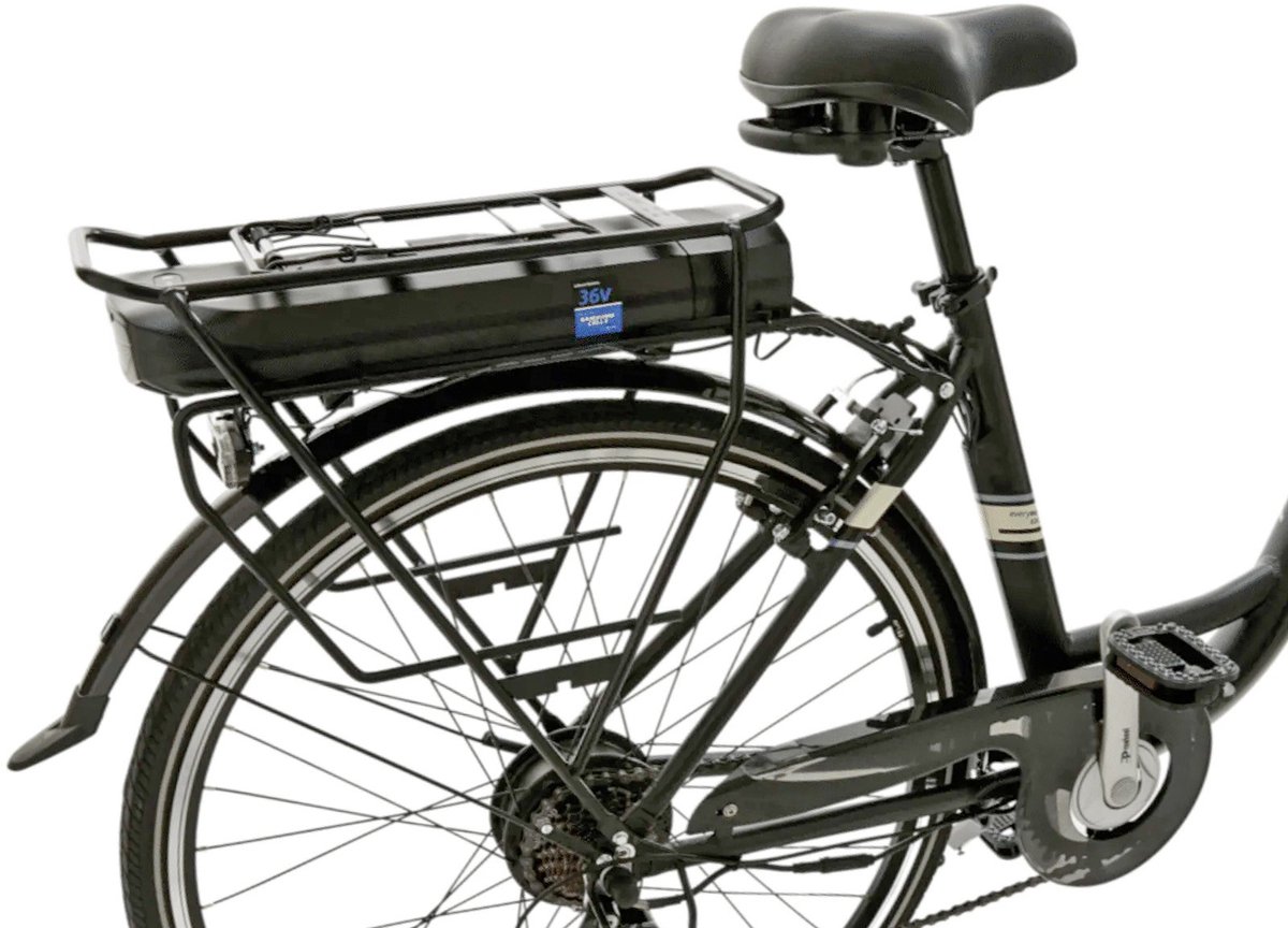 UrbanMove city ebike 13Ah 28 inch zwart thumbnail 6