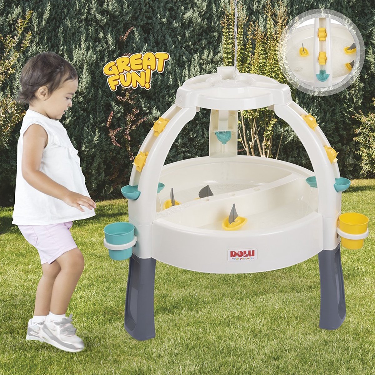 Dolu Full of Fun Zand- en Watertafel — afbeelding 3