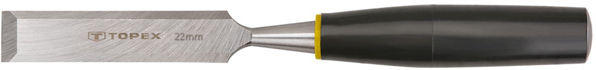 TOPEX Serie - Houtbeitel - 22 mm - Ergonomische Kunststof Handgreep