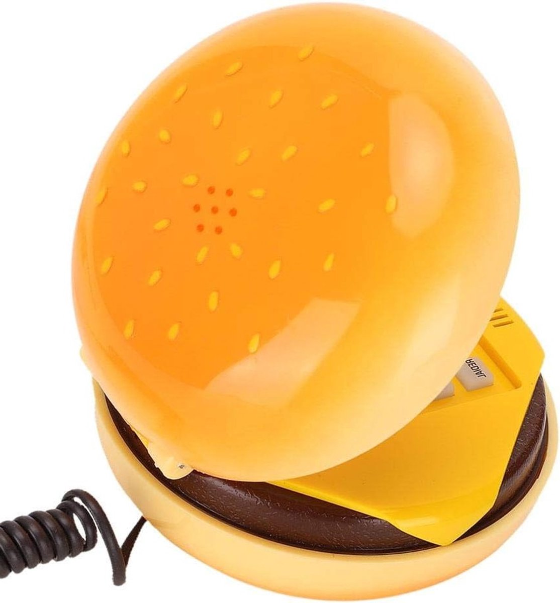 Interessante Burger Telefoon voor Thuisdecoratie, Uniek Cadeau en Retro Telefoon met Snoer