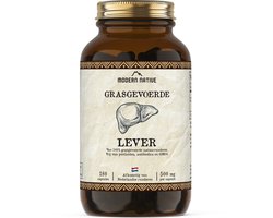 Modern Native Runderlever - 90 Capsules - Natuurlijke Multivitaminen A, B12 & IJzer