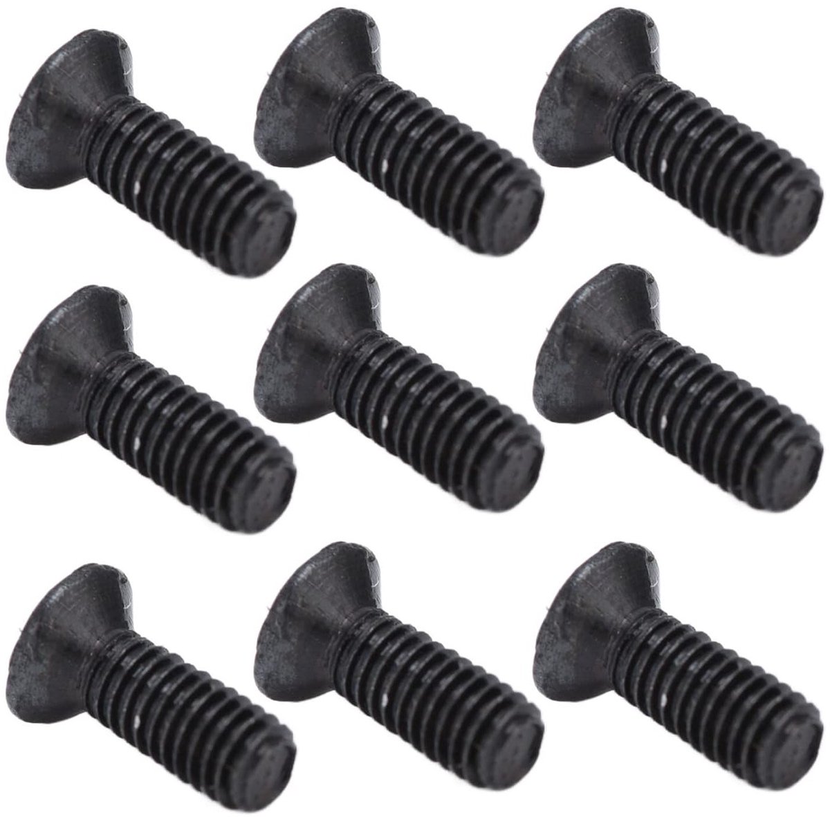 Verzonken Kruisschroeven DIN 965 Zwart Gegalvaniseerd - 50 Stuks Machineschroeven Set voor Professioneel Gebruik, M3x8 Accessoires voor Diverse Toepassingen