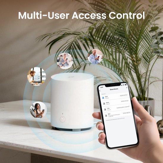 Reolink Draadloos Beveiligingscentrum Hub 1 Lite - Centrale Opslag voor 8 Camera's - Tot 1 TB microSD - Eén-tik-bediening - AI-weekelijkse Inzichten - Dual-band Wifi van Reolink — afbeelding 4