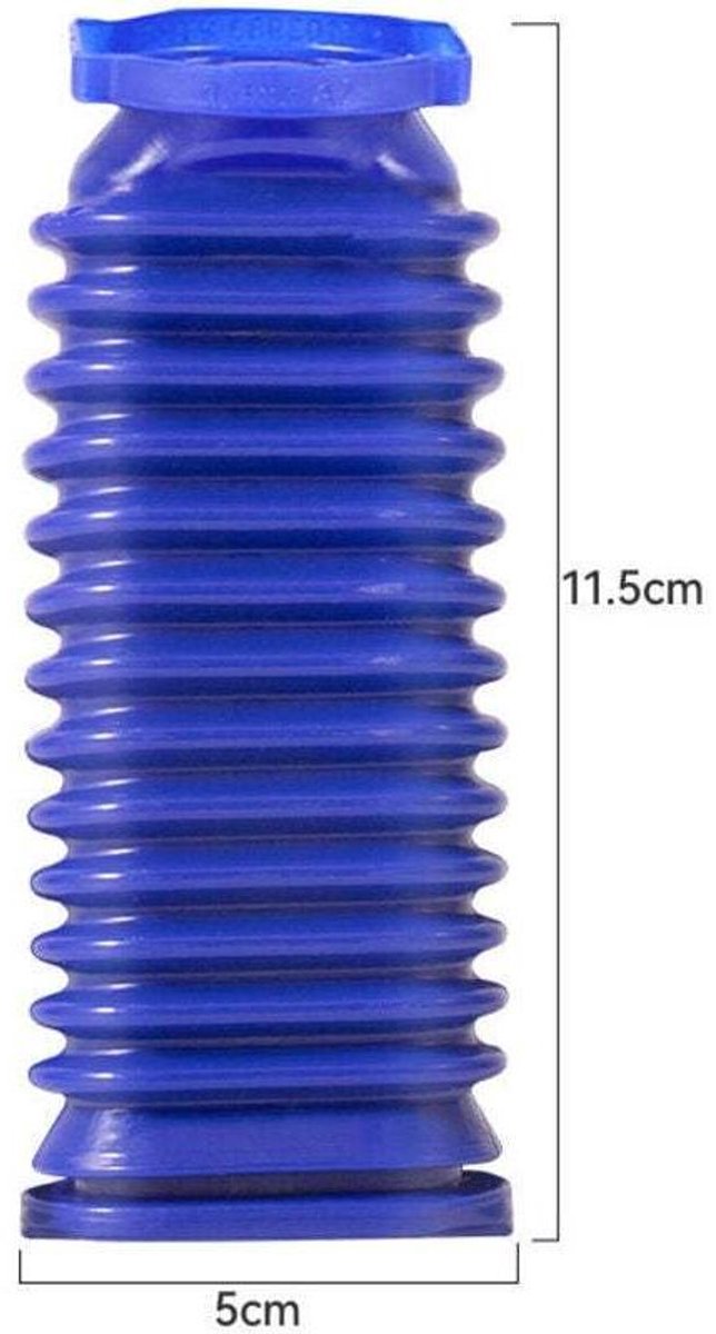 3-delige blauwe slangvervangingsset Geschikt voor Dyson V8 V6 V7 V10 V11 robotstofzuigers, inclusief reinigingsborstelkop en slangaccessoires.