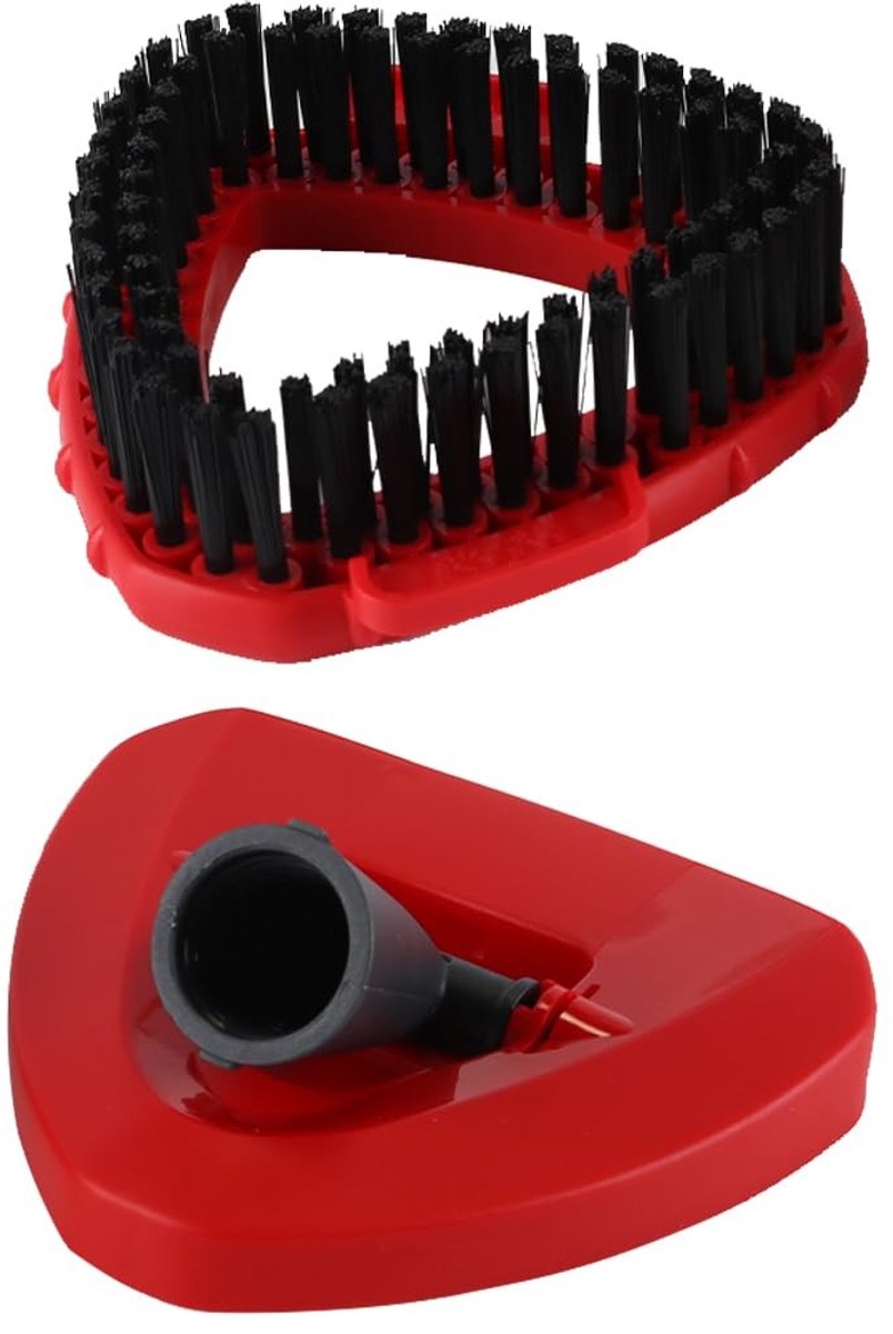Dailygoods- Wasmachineset Sterke Reiniging - Schrobborstel - Dweilbasis - Reinigingsborstel - Drie-laags Nylon - Driehoekig Ontwerp - Reinigingsset
